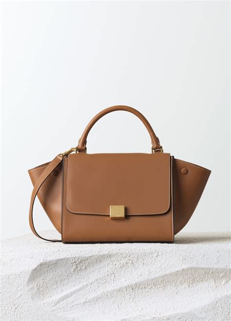 celine trapeze bag beige|celine shopper bag.